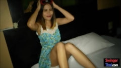 hairy thai video: Thai amateur bar girl hairy pussy fucked by a tourist