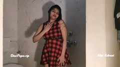bollywood video: beautiful Indian desi bollywood model Alia Advani in bathroom taking shower