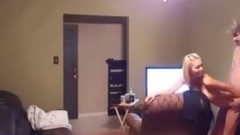 dare video: Wife fucks pizza delivery guy on a dare