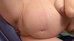 9 months pregnant video: 9 Month Pregnant Ginger Teen First Time Big Black Cock Sex