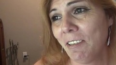 mexican big ass video: Big butt granny agrees to be nailed in the ass POV style on the camera