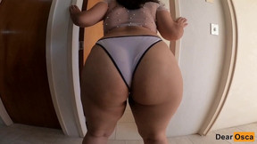 latina big ass video: My Thick Ass VENEZUELAN Neighbor Is Alone And She Invites Me For FUCKING