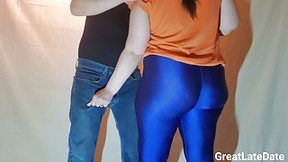 spandex video: She caught Me checking out Her big ass at the gym, multiple times - then this happened