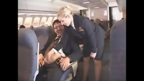 airplane video: Kylee Reese as Stewardess (Dandy-071)