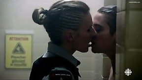 french lesbian video: Melanie Pilon & Eve Landry in Unite 9