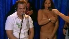 undressing video: Brother undresses sister on Howard stern