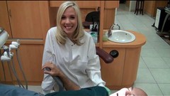 dentist video: Cute student drilled
