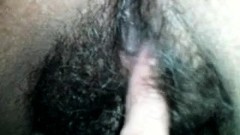 tunisian video: Amateur Tunisian MILF Fingering Her Hairy Pussy
