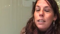 dutch video: Dutch hooker pussyfucked after cocksucking