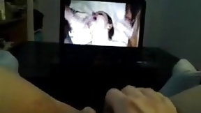 watching porn video: me watching porn