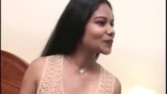 black and indian video: Beautiful Indian girl tries to become a pornostar