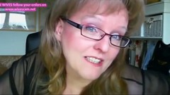 chubby mature video: Chubby Mature German gets off hard on cam