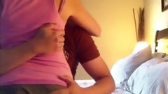 wife in homemade video: 60 years old wife fucking young man