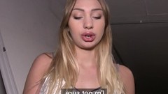 basement video: Gorgeous girl fucked underground in the basement by public agent