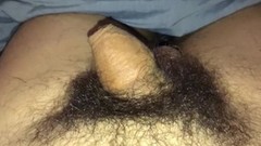 foreskin video: Long jerk off flaccid cock try to cum soft