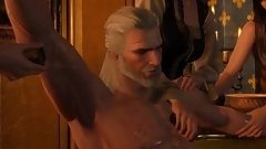 medieval video: The Witcher 3 Episode 7: Geralt Takes A Bath With Three Random Wenches