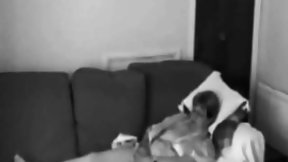 caught masturbating video: Older woman caught masturbating on the couch