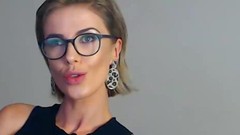 shaving video: Romanian webcam girl