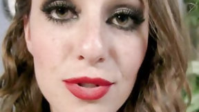 lipstick video: Amateur babe Summer Rae stars in the point-of-view sex movie scene Slammin' POV!