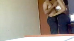 arab hotel video: gf in hotel room