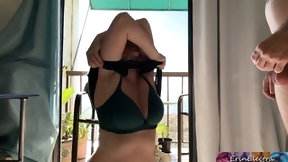 holiday video: Stepmom on vacation by the ocean fucks stepson