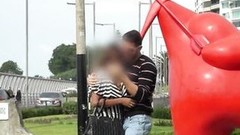 peruvian video: Fake Ass Hot Peruvian MILF can't get enough of the Big White Dick