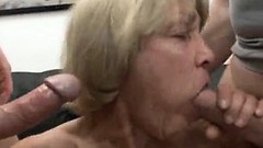 granny in gangbang video: Completely Slutty Granny Likes To Consider Jizz And Youthfu