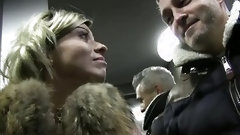money video: Public Agent Cheating wife with short blonde hair fucks for cash