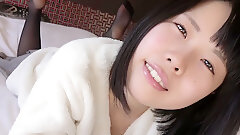 asian teen pov video: Cute japanese girl