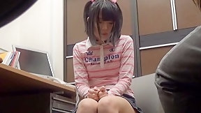 asian school uniform video: Naughty Japanese AV Model teen is fucked in school uniform