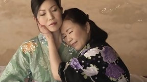asian lesbian video: Mature Lesbian Friends Sticky Hot Spring Trip - Part.3