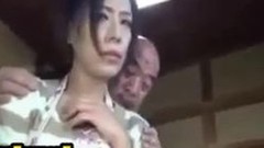 old japanese man video: Step Daughter And The Old Man