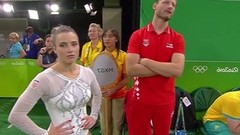 gymnast video: Gymnast Ana Derek