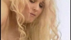 enema video: Kinky Kirsten Halborg has anal then enema