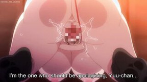 japanese cheating video: Animated Cartoon - His Lover cannot forget the huge cock of the delinquent [ENG SUB]