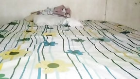 tunisian video: a sluts from tunisia gets up at night to masturbate and screams
