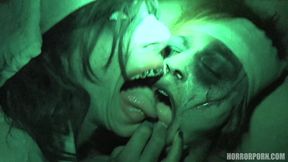 horror video: Horror Zombie Porn - Zombie Nurses and Hospital Ghosts - feish threesome