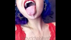 drooling video: Spit Fetish + Oral Fixation