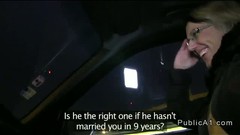 czech cum video: Dude fucks stranger milf in a trunk of his car
