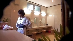 asian story video: Japanese Onsen Spa Cuckold Story