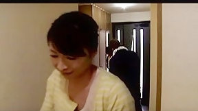 asian cheating video: adultery with friends husband Hisae Y