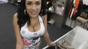pawn shop video: Monster cock fuck action in a pawn shop for some cash