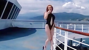 yacht video: Two models fucked on a yacht