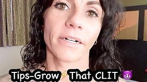 clit video: How I Masturbate to Grow my Big Clit