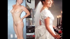 bride video: dressed undressed Brides Slideshow