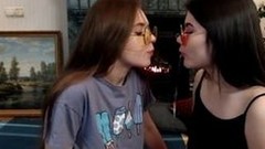 spit video: Webcam Lesbians Spit Play Compilation (oct-nov 2019)