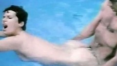 swimming video: Awesome sex with horny and sexy babe in the swimming pool
