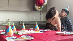 surprise video: nobody came to my bday party so my stepmom gave me an extra surprise... pt1