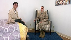 army video: Milf army recruiter