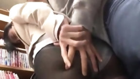 japanese nylon video: Huge boobs Abigail perverse nylon fetish